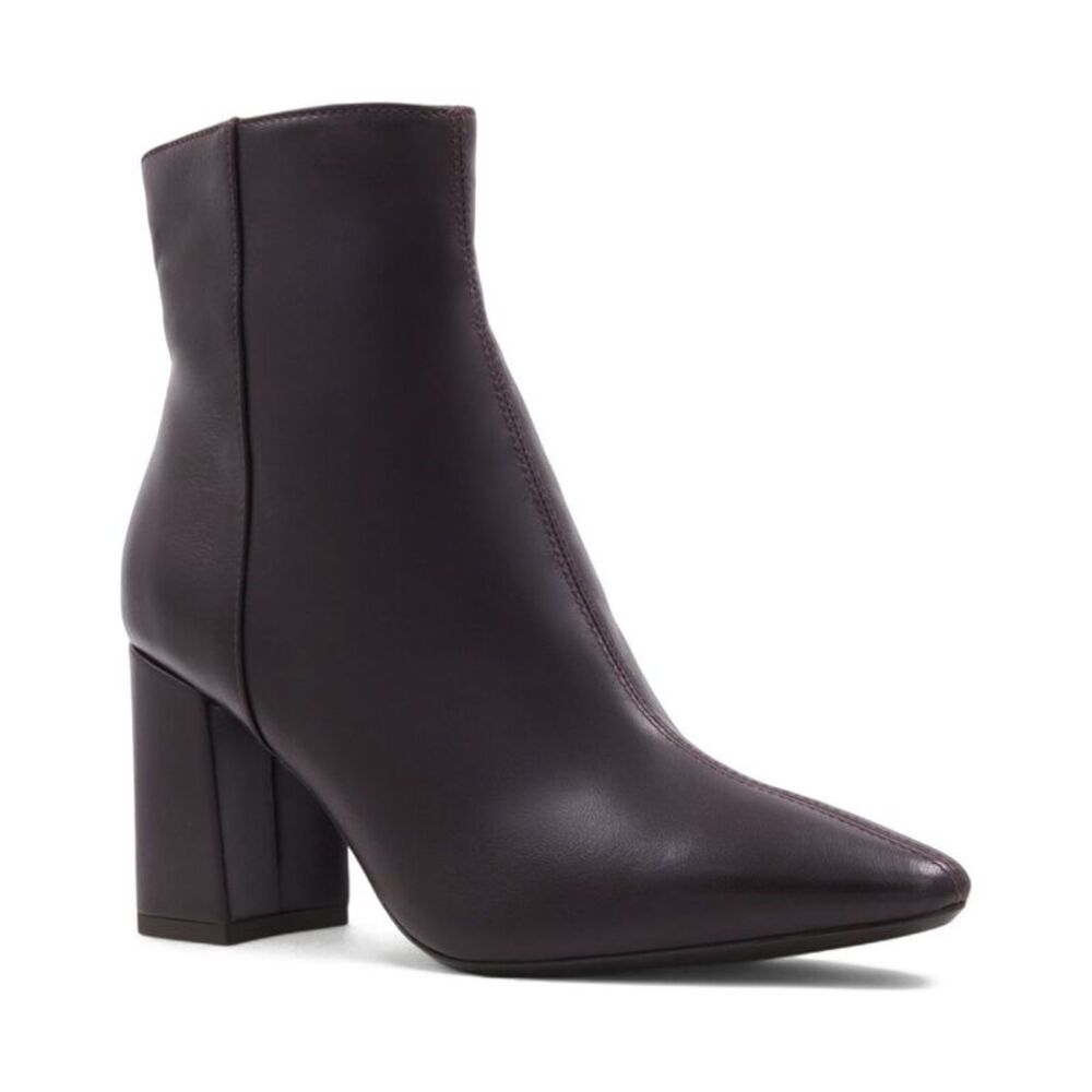 Aquatalia Pierra Weatherproof Leather Bootie, Brown
